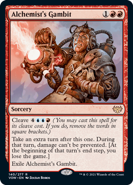 Alchemist's Gambit - Magic: The Gathering - VOW Near Mint Inglés