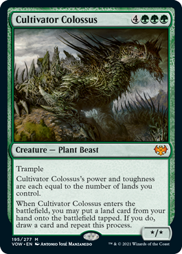 Cultivator Colossus - Magic: The Gathering - VOW Near Mint Inglés