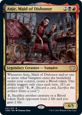 Anje, Maid of Dishonor - Vista detallada 1 de Magic México | Hydra