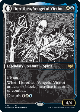 Dorothea, Vengeful Victim - Magic: The Gathering - VOW-BF Near Mint Inglés