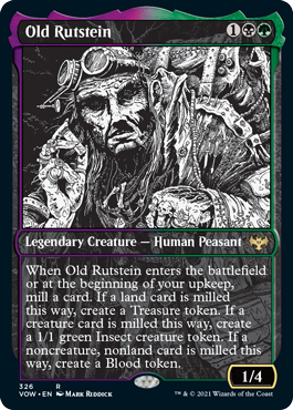 Old Rutstein - Magic: The Gathering - VOW-BF Near Mint Inglés
