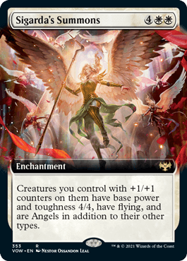 Sigarda's Summons - Magic: The Gathering - VOW-BF Near Mint Inglés