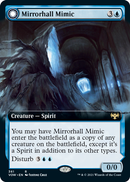Mirrorhall Mimic - Magic: The Gathering - VOW-BF Near Mint Inglés