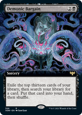 Demonic Bargain - Magic: The Gathering - VOW-BF Near Mint Inglés