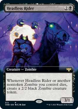 Headless Rider - Magic: The Gathering - VOW-BF Near Mint Inglés