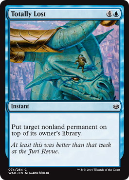 Totally Lost - Magic: The Gathering - WAR Near Mint Inglés