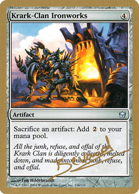 Krark-Clan Ironworks - Magic: The Gathering - WC04 Near Mint Inglés