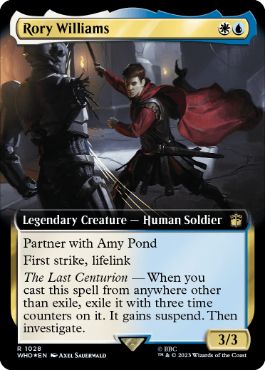 Rory Williams - Magic: The Gathering - WHO-BF Near Mint Inglés