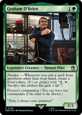 Graham O'Brien - Magic: The Gathering - WHO Near Mint Inglés