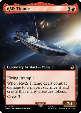 RMS Titanic - Magic: The Gathering - WHO-BF Near Mint Inglés
