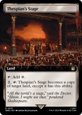 Thespian's Stage - Magic: The Gathering - WHO-BF Near Mint Inglés