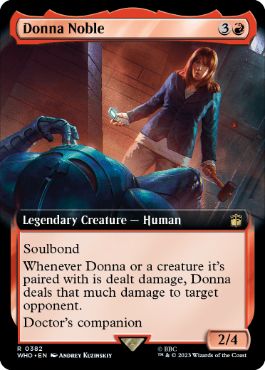 Donna Noble - Magic: The Gathering - WHO-BF Near Mint Inglés