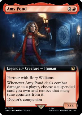 Amy Pond - Magic: The Gathering - WHO-BF Near Mint Inglés