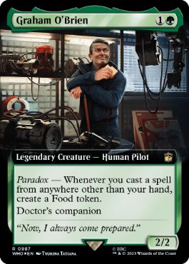 Graham O'Brien - Magic: The Gathering - WHO-BF Near Mint Inglés