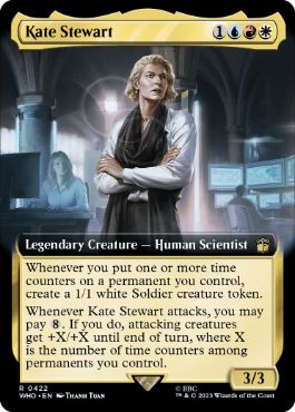 Kate Stewart - Magic: The Gathering - WHO-BF Near Mint Inglés