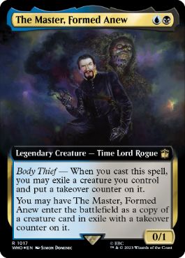 The Master, Formed Anew - Magic: The Gathering - WHO-BF Near Mint Inglés