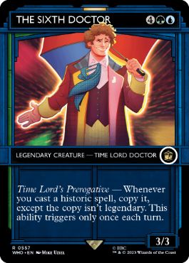 The Sixth Doctor - Magic: The Gathering - WHO-BF Near Mint Inglés