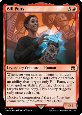 Bill Potts - Magic: The Gathering - WHO Near Mint Inglés
