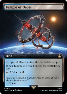 Temple of Deceit - Magic: The Gathering - WHO-BF Near Mint Inglés