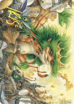 【Art Card】Knickknack Ouphe - Magic: The Gathering - WOE Near Mint Japonés