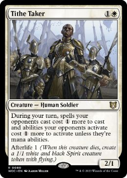 Tithe Taker - Magic: The Gathering - WOC Near Mint Inglés
