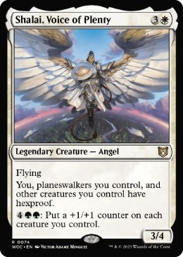 Shalai, Voice of Plenty - Magic: The Gathering - WOC Near Mint Inglés