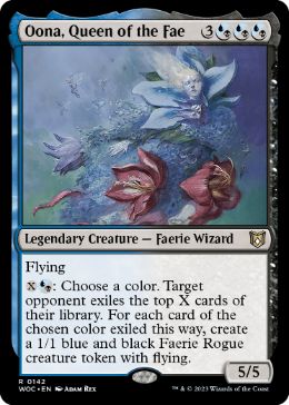 Oona, Queen of the Fae - Magic: The Gathering - WOC Near Mint Inglés