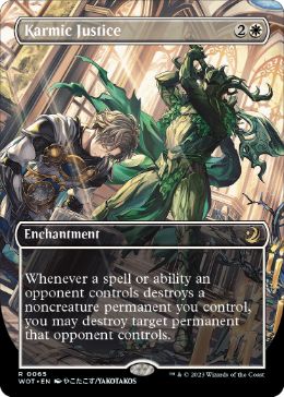 Karmic Justice - Magic: The Gathering - WOT Near Mint Inglés