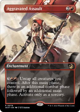 Aggravated Assault - Magic: The Gathering - WOT Near Mint Inglés
