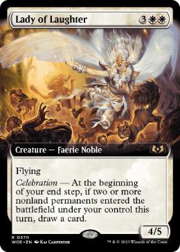 Lady of Laughter - Magic: The Gathering - WOE-BF Near Mint Inglés