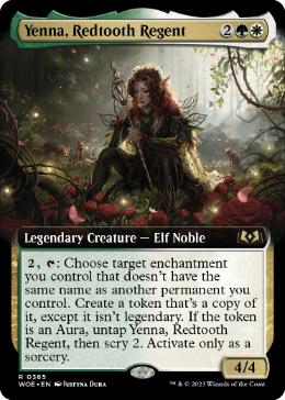 Yenna, Redtooth Regent - Magic: The Gathering - WOE-BF Near Mint Inglés