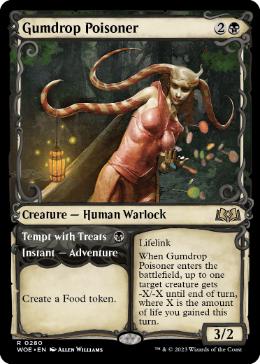 Gumdrop Poisoner - Magic: The Gathering - WOE-BF Near Mint Inglés