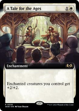 A Tale for the Ages - Magic: The Gathering - WOE-BF Near Mint Inglés