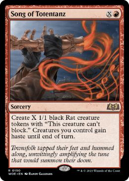 Song of Totentanz - Magic: The Gathering - WOE Near Mint Inglés