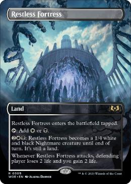 Restless Fortress - Magic: The Gathering - WOE-BF Near Mint Inglés