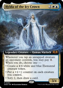 Hylda of the Icy Crown - Magic: The Gathering - WOE-BF Near Mint Inglés