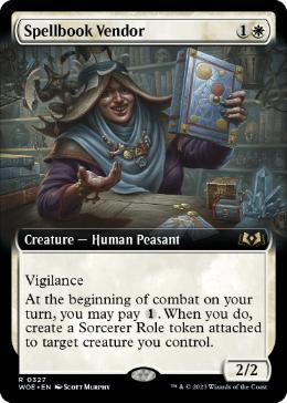 Spellbook Vendor - Magic: The Gathering - WOE-BF Near Mint Inglés