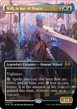 Will, Scion of Peace - Magic: The Gathering - WOE-BF Near Mint Inglés