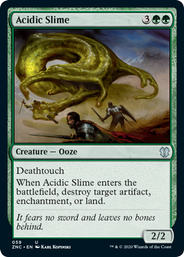 Acidic Slime - Magic: The Gathering - ZNC Near Mint Inglés