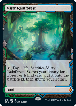 Misty Rainforest - Magic: The Gathering - ZNE Near Mint Inglés