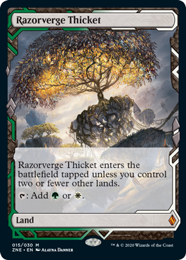 Razorverge Thicket - Magic: The Gathering - ZNE Near Mint Inglés