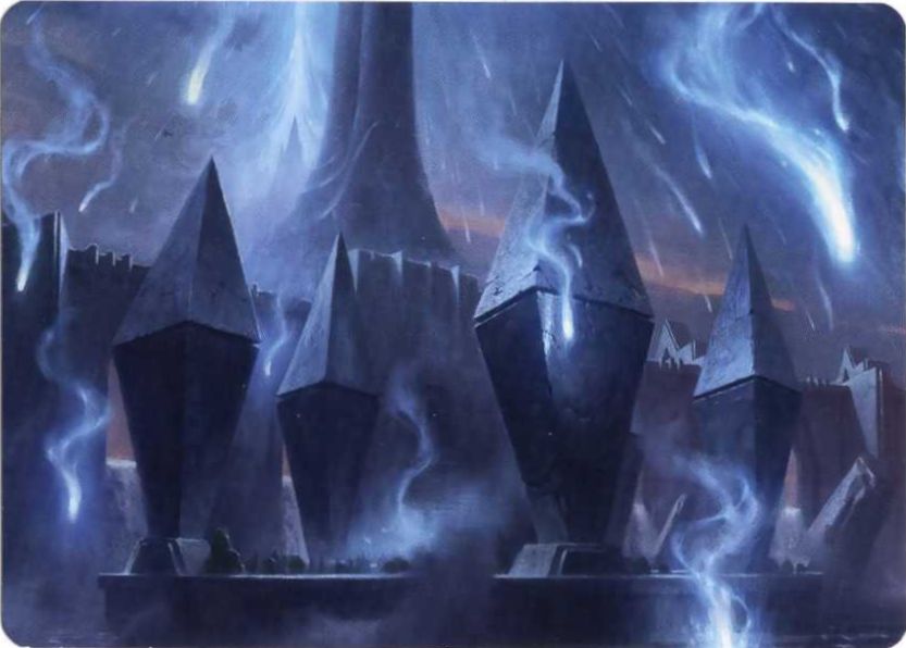 【Art Card】Sea Gate Restoration - Magic: The Gathering - ZNR Near Mint Japonés