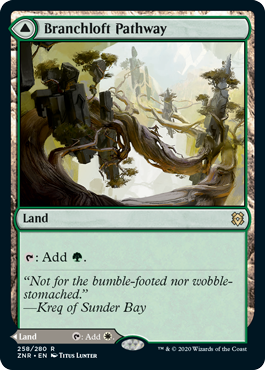 Branchloft Pathway - Magic: The Gathering - ZNR Near Mint Inglés