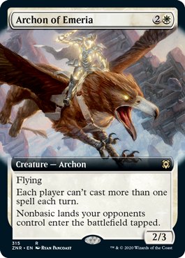 Archon of Emeria - Magic: The Gathering - ZNR-BF Near Mint Inglés