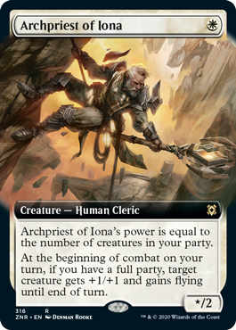 Archpriest of Iona - Magic: The Gathering - ZNR-BF Near Mint Inglés