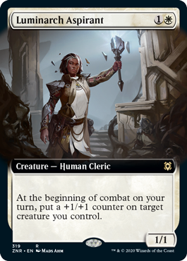 Luminarch Aspirant - Magic: The Gathering - ZNR-BF Near Mint Inglés
