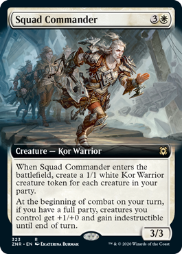 Squad Commander - Magic: The Gathering - ZNR-BF Near Mint Inglés
