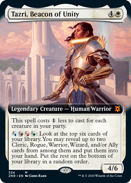 Tazri, Beacon of Unity - Magic: The Gathering - ZNR-BF Near Mint Inglés