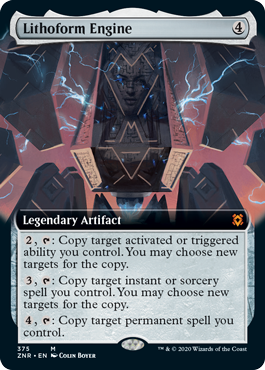 Lithoform Engine - Magic: The Gathering - ZNR-BF Near Mint Inglés