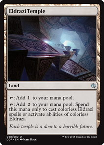 Eldrazi Temple - Magic: The Gathering - ZvE Near Mint Inglés